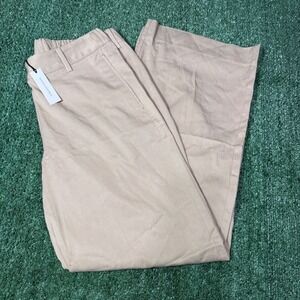 Banana Republic Women's Wide Leg Everyday Pant Tan Size M New With Tags